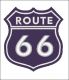 Besticktes Patches Route66