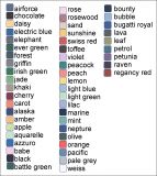 Besticktes Patches in Wappenform 028b