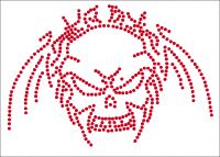 Strassapplikation Totenkopf 5