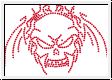 Strassapplikation Totenkopf 5