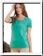 S9510 Sharon Slub V-Neck for Women